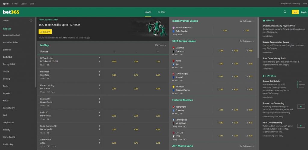 Bet365 mobile